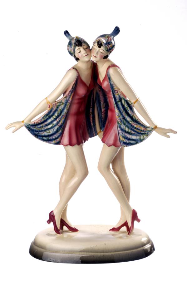 figurine dolly sisters