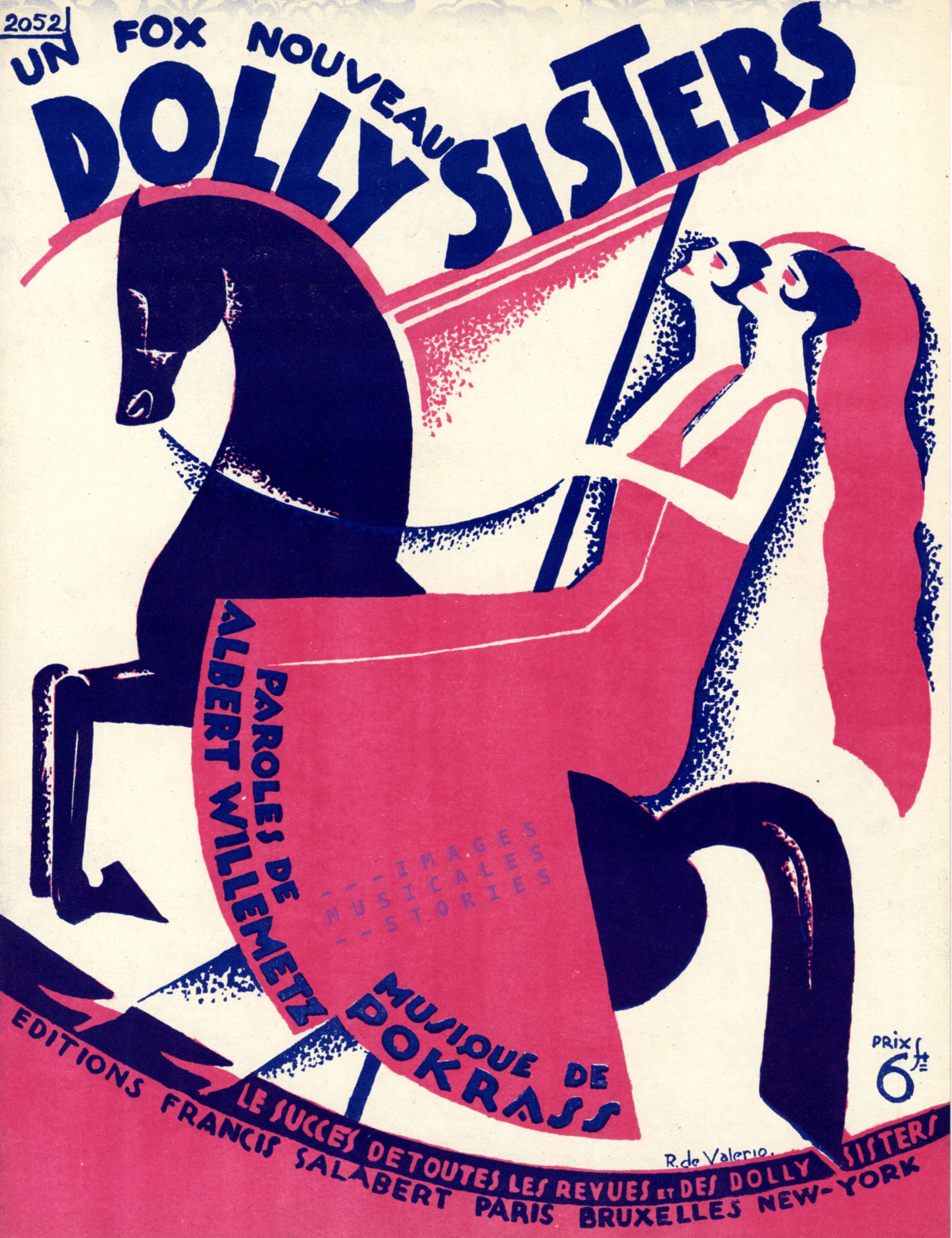 Dolly Sisters, illustrated by de Valerio