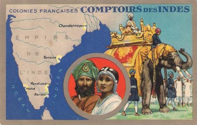 'Comptoir des Indes', collectible card