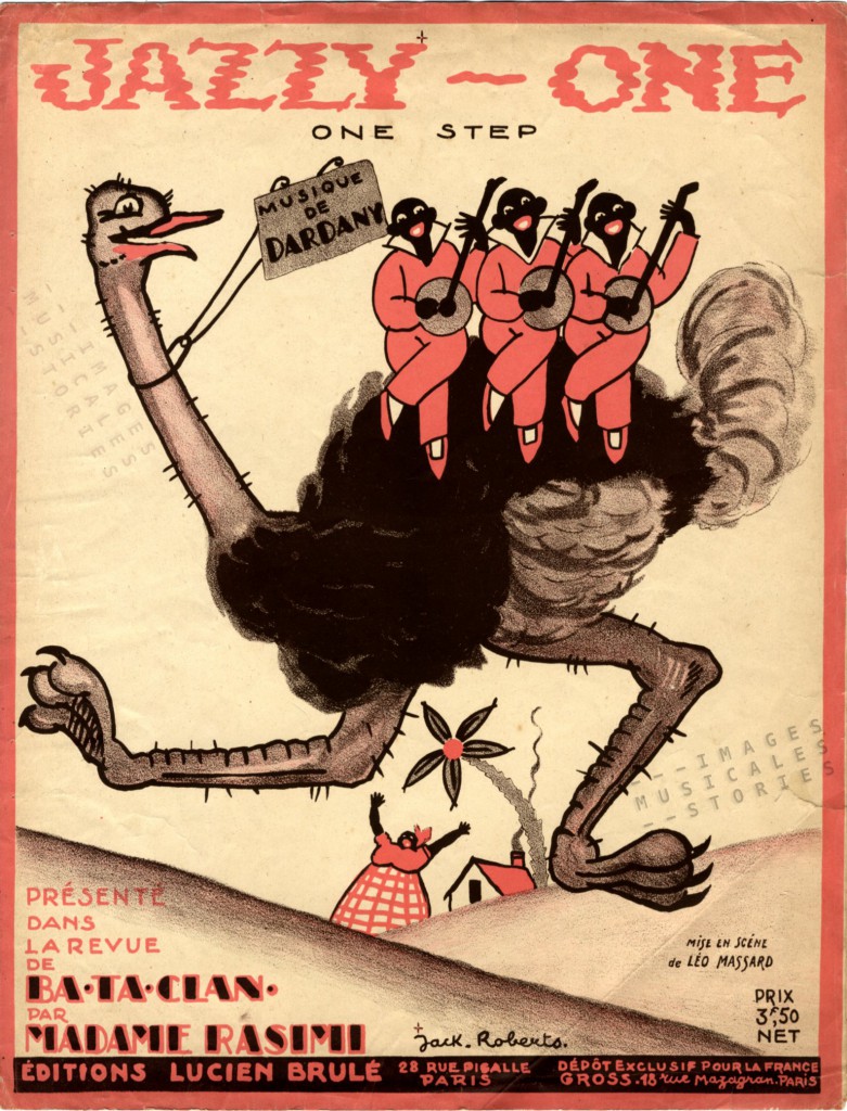 Sheet Music illustrated by Jack Roberts (1923)