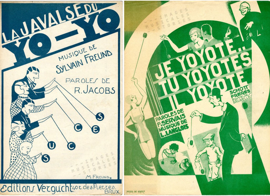 More yo-yo sheet music covers. 