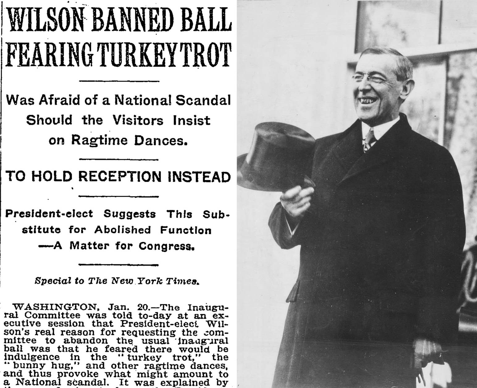 President-elect-Wilson turkey