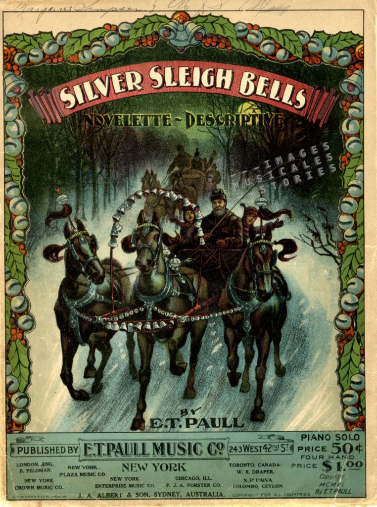 'Silver Sleigh Bells' by E. T. Paull. 